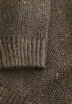 Джемпер TEXTURED CREW NECK Next, коричневый