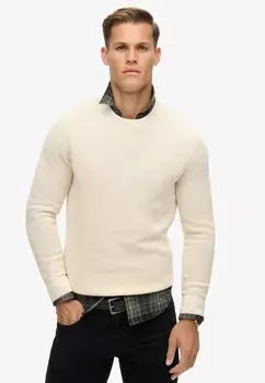 Джемпер TEXTURED CREW Superdry, желтый