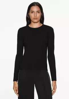 Джемпер TEXTURED KNIT OYSHO, черный