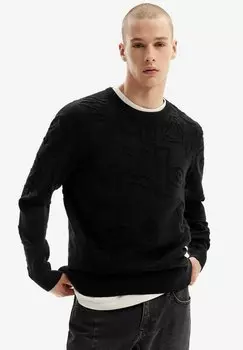 Джемпер Textured Motif Pullover Desigual, черный