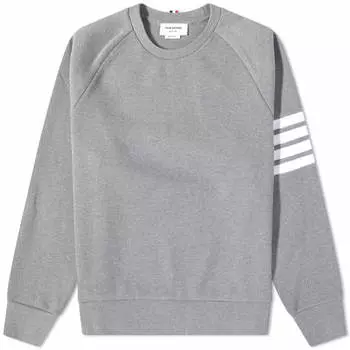 Джемпер Thom Browne 4 Bar Raglan Sleeve Waffle Crew Sweat