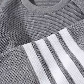 Джемпер Thom Browne 4 Bar Raglan Sleeve Waffle Crew Sweat