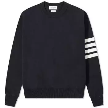 Джемпер Thom Browne Milano Four Bar Stripe Crew Knit