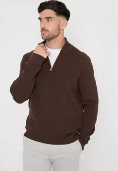 Джемпер Threadbare, коричневый