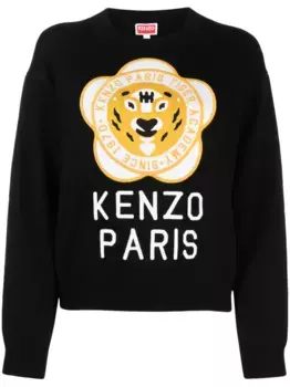 Джемпер Tiger Academy KENZO, черный