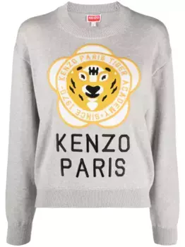 Джемпер Tiger Academy KENZO, серый