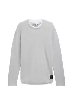 Джемпер TOM TAILOR DENIM, цвет Mottled Light Grey