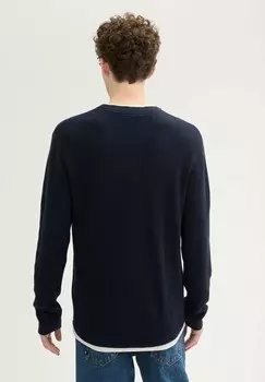 Джемпер TOM TAILOR DENIM, темно-синий