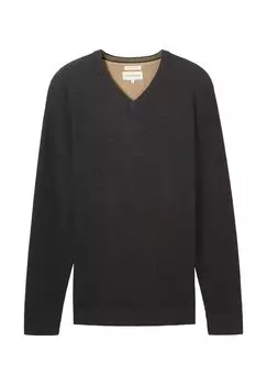 Джемпер TOM TAILOR, темно-серый