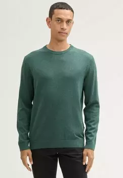 Джемпер TOM TAILOR, темно-зеленый