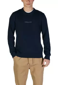 Джемпер Tommy Jeans с круглым вырезом, синий