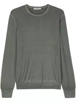 Джемпер тонкой вязки Fileria, зеленый