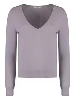 Джемпер тонкой вязки Malo, фиолетовый