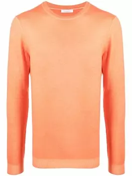 Джемпер тонкой вязки Malo, оранжевый