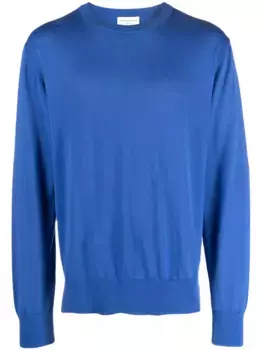 Джемпер тонкой вязки Officine Generale, синий
