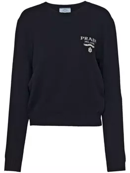 Джемпер тонкой вязки Prada, синий
