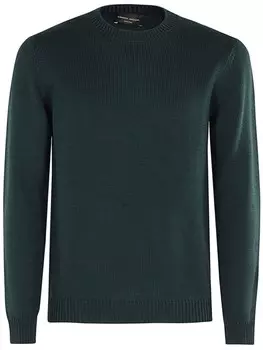 Джемпер тонкой вязки Roberto Collina, зеленый