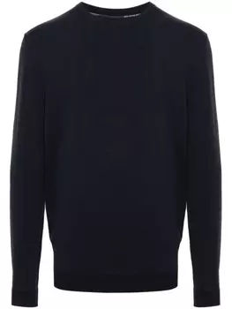 Джемпер тонкой вязки RRD, синий