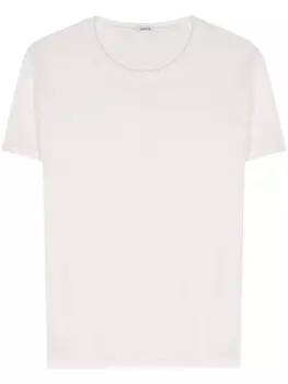 Джемпер тонкой вязки с короткими рукавами ASPESI, белый