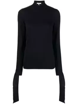 Джемпер тонкой вязки с открытой спиной MERYLL ROGGE, синий