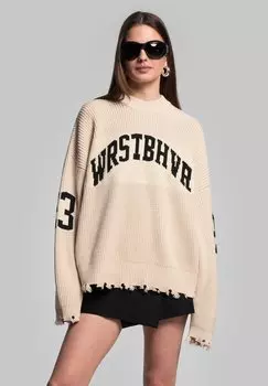 Джемпер TOVE SWEATER WRSTBHVR, кремовый