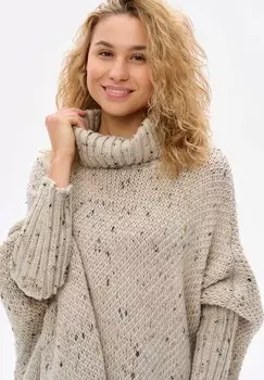 Джемпер TRIS blue shadow, бежевый