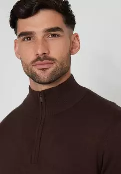 Джемпер TUCCI Threadbare, коричневый