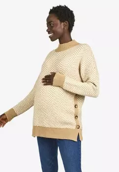 Джемпер TURTLE NECK MATERNITY NURSING JoJo Maman Bb, бежевый
