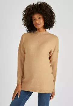 Джемпер TURTLE NECK MATERNITY NURSING JoJo Maman Bb, коричневый