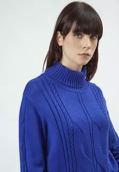 Джемпер TURTLENECK CABLE INFLUENCER, синий