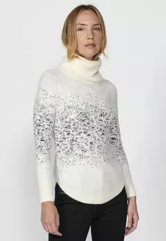Джемпер TURTLENECK Koroshi, кремовый