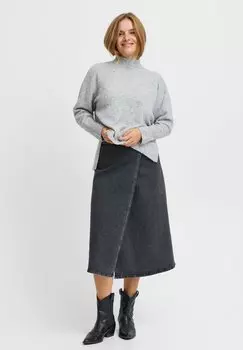 Джемпер TURTLENECK PULZ, серый