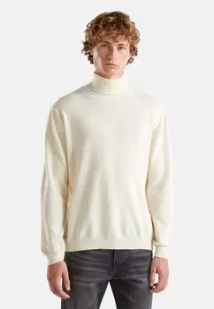 Джемпер TURTLENECK United Colors of Benetton, белый