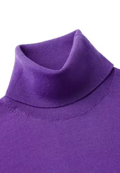 Джемпер TURTLENECK United Colors of Benetton, сиреневый
