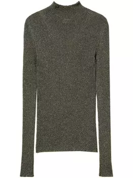 Джемпер TWINSET с люрексом, серый