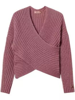 Джемпер TWINSET в рубчик, розовый