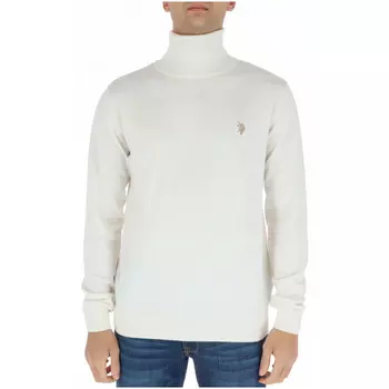 Джемпер U.S. Polo Assn. с высоким горлом, белый