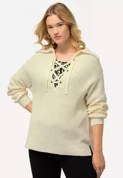 Джемпер Ulla Popken, бежевый