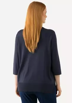 Джемпер Ulla Popken, темно-синий