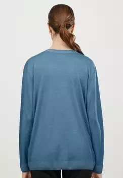 Джемпер ULTRAFINE ROUND NECK Falconeri, светло-голубой