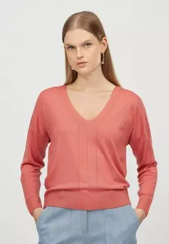 Джемпер ULTRAFINE V-NECK Falconeri, лососевый
