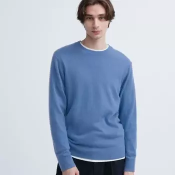 Джемпер Uniqlo Cashmere, синий
