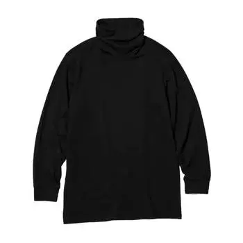 Джемпер Uniqlo Heattech Extra Warm Cotton, черный