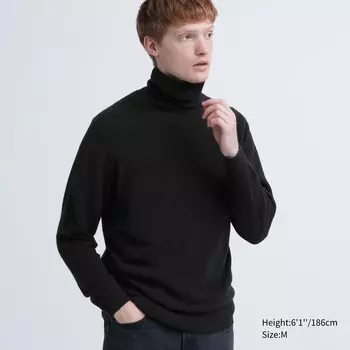 Джемпер Uniqlo мужской кашемировый, черный