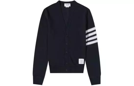Джемпер унисекс цвета морской волны THOM BROWNE, Marine Blue