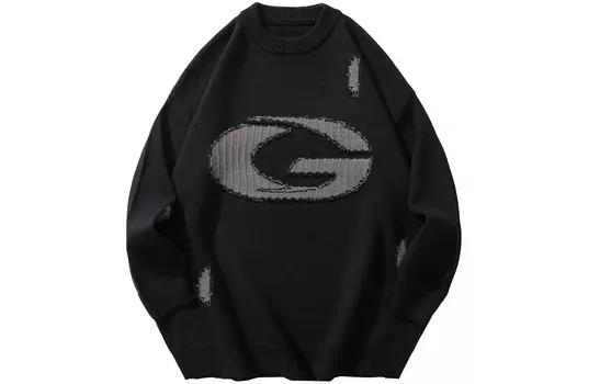 Джемпер унисекс GOLFCROSS, черный