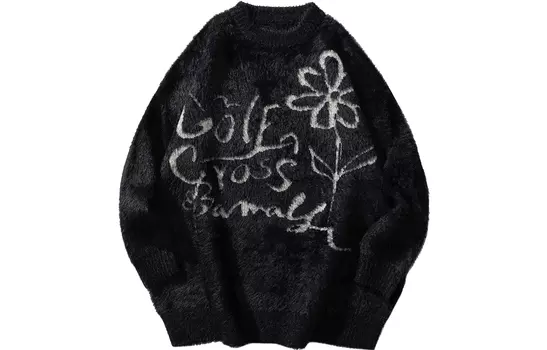 Джемпер унисекс GOLFCROSS, черный