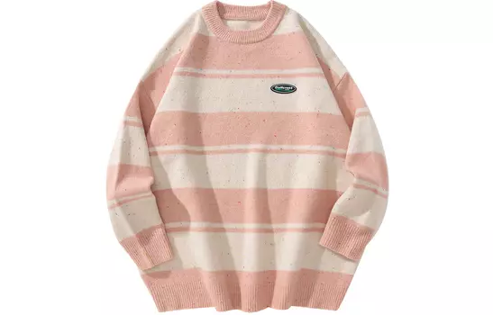 Джемпер унисекс GOLFCROSS, Khaki Stripes