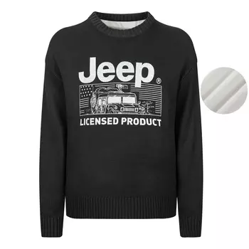 Джемпер унисекс Jeep, черный