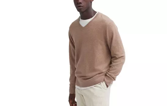 Джемпер унисекс светлый умбра UNIQLO, Light Umber